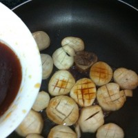 西兰花扣杏鲍菇的做法图解8