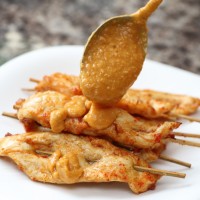 曼步厨房 - 马来美食 - 沙爹鸡串的做法图解10