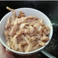 蚝油鲜菇肉片的做法图解3
