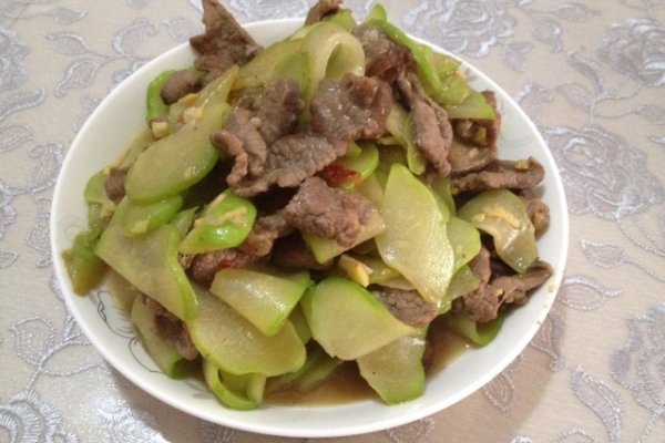 佛手瓜炒肉片的做法