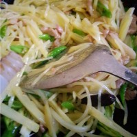 尖椒土豆肉丝的做法图解8