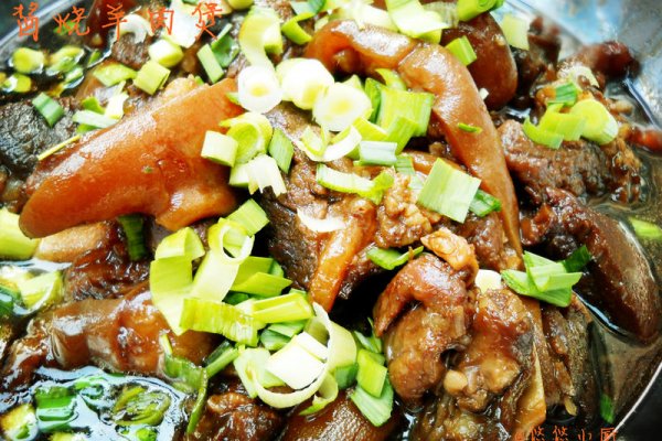 冬季暖身~酱烧羊肉煲的做法