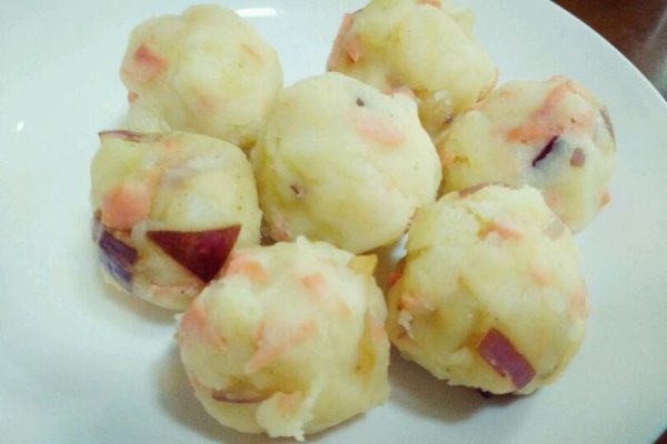 土豆火腿球的做法