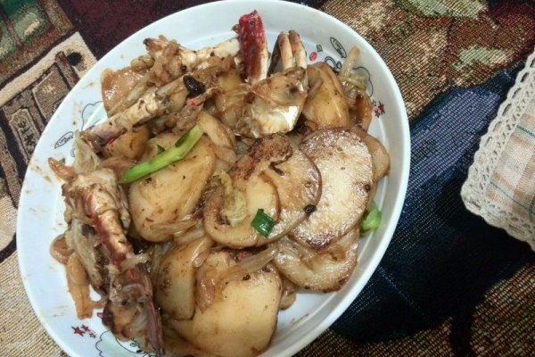 螃蟹炒年糕的做法