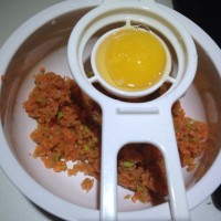 辅食之稀饭配胡萝卜牛肉丸子的做法图解2