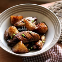 粽子烧鸡翅节后消耗多余的粽子的做法图解8