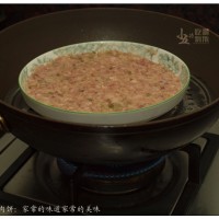 榨菜蒸肉饼-乌江榨菜的做法图解10