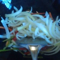 洋葱炒肚丝的做法图解3