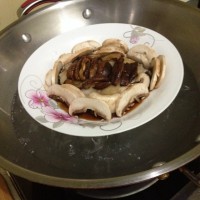 蘑菇豆酱蒸鳕鱼(汕头风味)的做法图解6