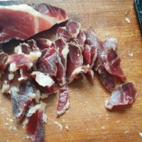 猫咪之家咸肉河蚌滚豆腐的做法图解5
