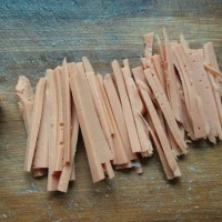 猫咪之家咸肉河蚌滚豆腐的做法图解6