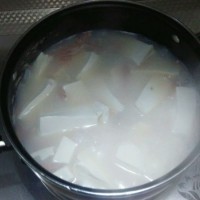 猫咪之家咸肉河蚌滚豆腐的做法图解13