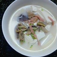 猫咪之家咸肉河蚌滚豆腐的做法图解16