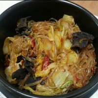 干锅粉丝娃娃菜的做法图解3