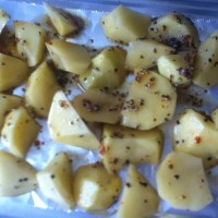 黑胡椒烧烤小土豆的做法图解4