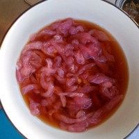 胖胖快手晚餐青椒肉丝的做法图解1