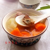 猪尾骨蚝干木瓜汤的做法图解12
