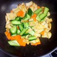 多彩杏鲍菇的做法图解10