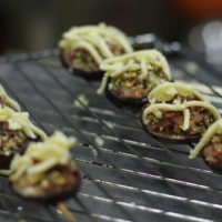 烤香菇串——冬季暖身的做法图解8