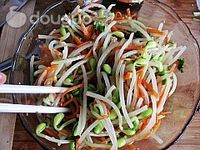 凉拌黄豆芽的做法图解10