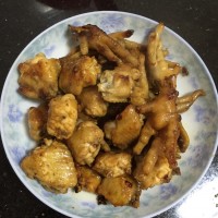 辣酱酱油鸡翅鸡脚的做法图解4