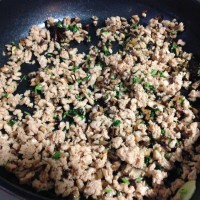 卤素肉燥干捞粉纯素的做法图解3