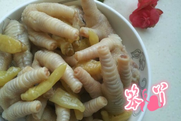 泡椒凤爪的做法