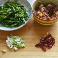 简单线椒肉丝的做法图解2