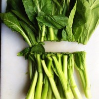 白灼菜心的做法图解2