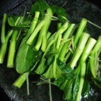白灼菜心的做法图解7