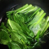 白灼菜心的做法图解8