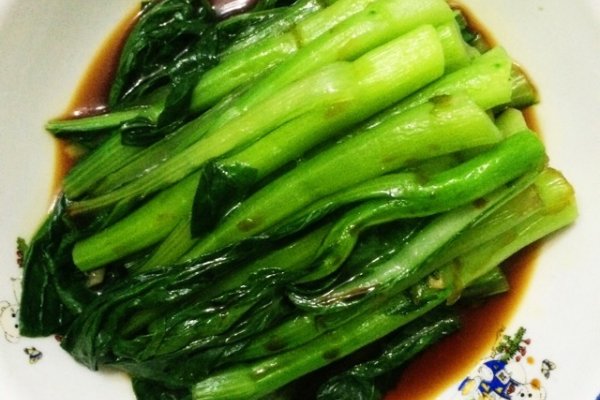 白灼菜心的做法