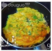 苦瓜煎蛋的做法图解9