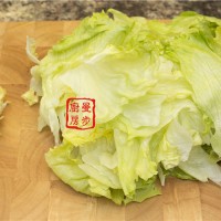 曼步厨房蚝油生菜的做法图解2