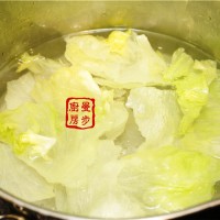 曼步厨房蚝油生菜的做法图解3