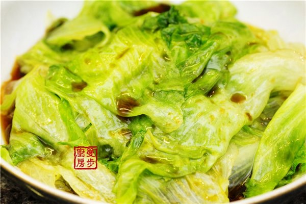 【曼步厨房】蚝油生菜的做法