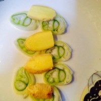 榨菜豆豉蒸黄鱼—乌江榨菜的做法图解3