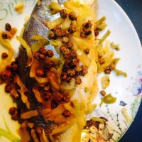 榨菜豆豉蒸黄鱼—乌江榨菜的做法图解5