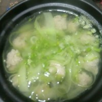 砂锅猪肉丸子汤的做法图解8