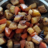 土豆红烧肉的做法图解2