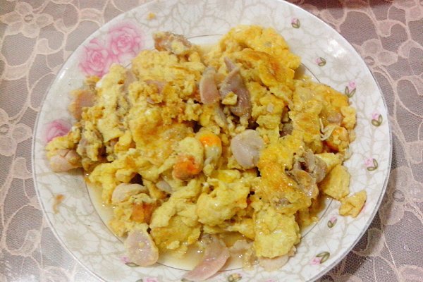 #菁选酱油试用之大蛤炒鸡蛋#的做法