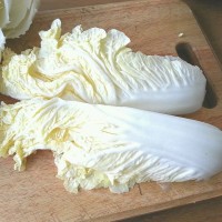 白菜肉丝汤年糕的做法图解4