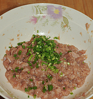 毛豆蒸肉饼的做法图解4