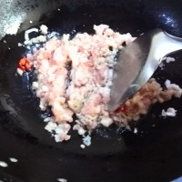 酸豆角炒肉末的做法图解3