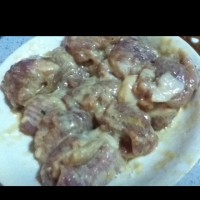 菠萝咕噜肉的做法图解1