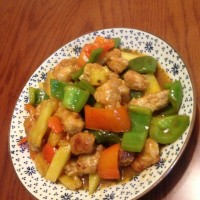 菠萝咕噜肉的做法图解5