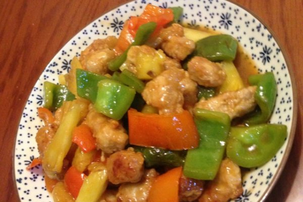 菠萝咕噜肉的做法