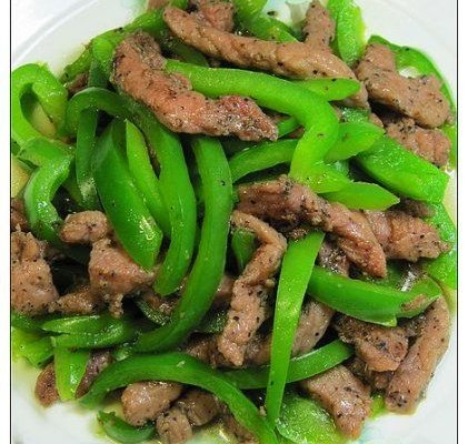 青椒牛柳的做法
