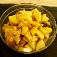 土豆炖鸡腿懒人版的做法图解4