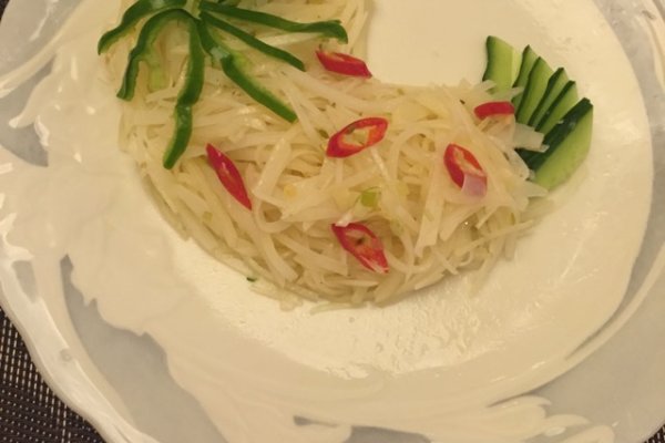 炝土豆丝的做法